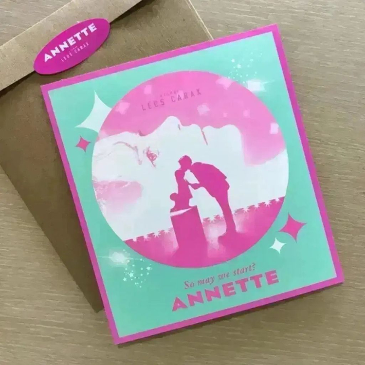 아네트 레오까락스 감독 싸인 스페셜레터 레오카락스 영화굿즈 포스터 이미지