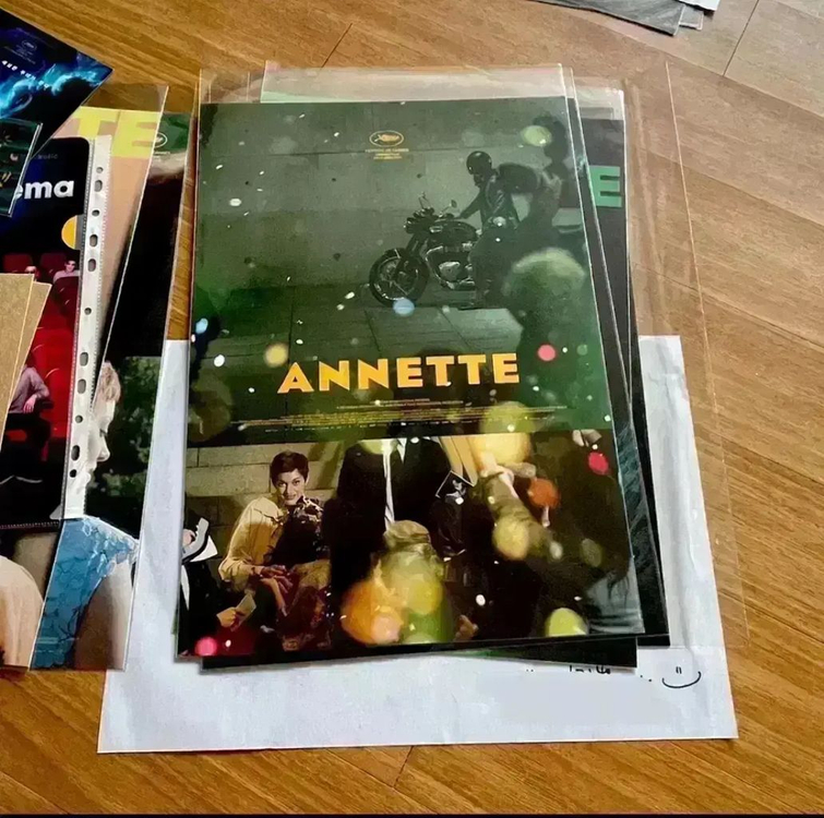 아네트 레오까락스 감독 싸인 스페셜레터 레오카락스 영화굿즈 포스터 이미지