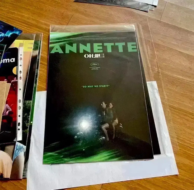 아네트 레오까락스 감독 싸인 스페셜레터 레오카락스 영화굿즈 포스터 이미지