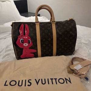 루이비통 모노그램 키폴 반둘리에 45 슌이텐 한정판 이미지