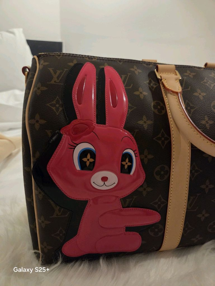 루이비통 모노그램 키폴 반둘리에 45 슌이텐 한정판 이미지