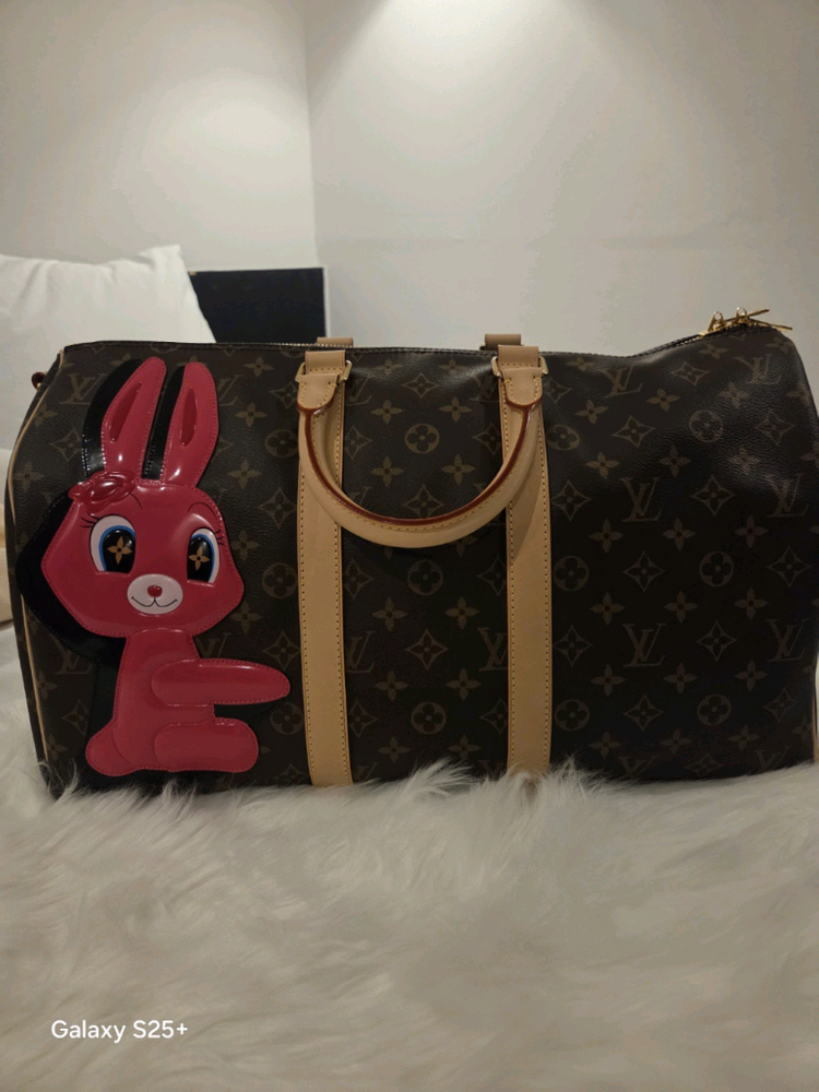 루이비통 모노그램 키폴 반둘리에 45 슌이텐 한정판 이미지