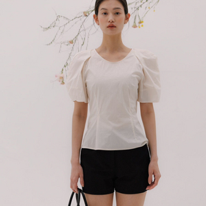 시에 sie 블룸 퍼프 블라우스 이미지