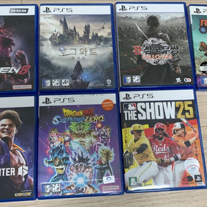소니 플스5 PS5 철권8 호그와트 진삼국무쌍 라쳇 스트리트파이터 드래곤볼 더쇼25 로닌 데스스트렌딩 명말 인왕 이미지