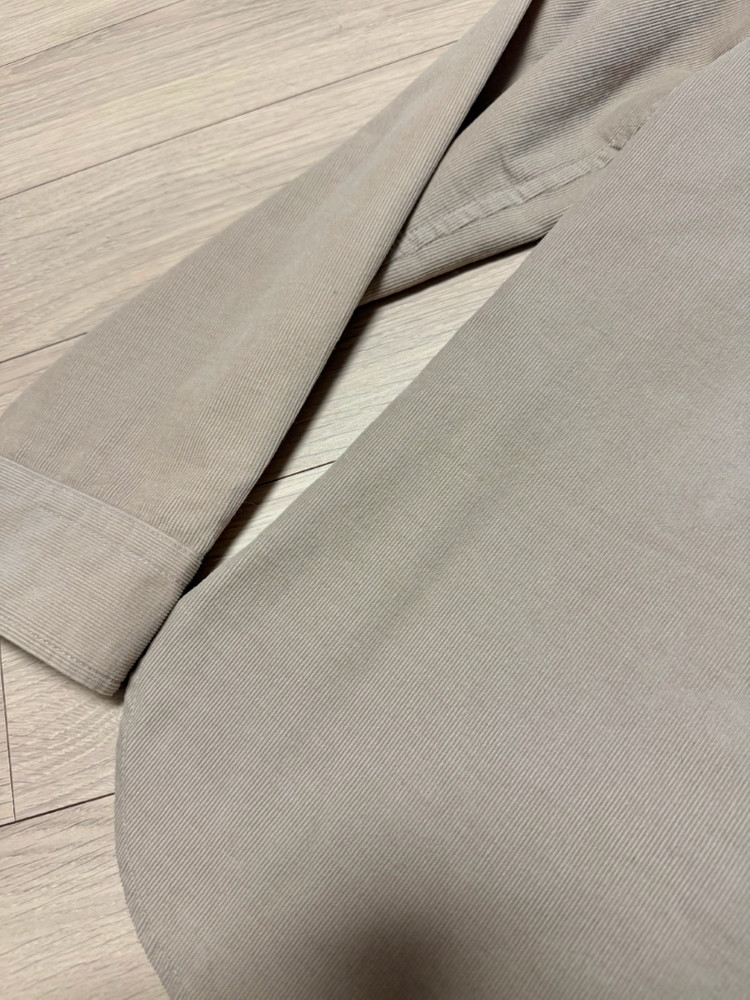 빈폴 레이디스 코듀로이 베이지 클래식핏 셔츠 봄가을골덴블라우스 이미지