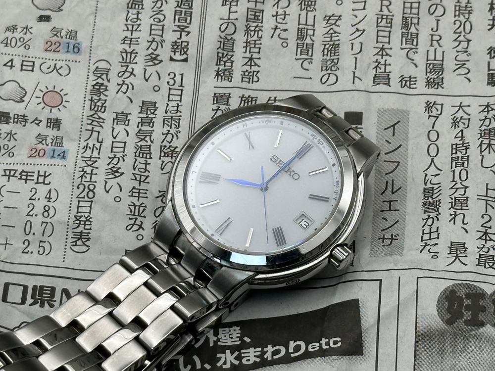 [현행급 미품] 세이코 셀렉션 SBTM281 전파솔라(7B62-0AA0) 이미지