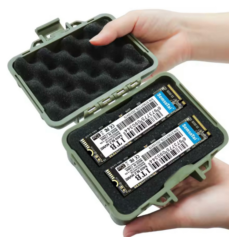 소형 하드케이스 2개 일괄 판매 이미지