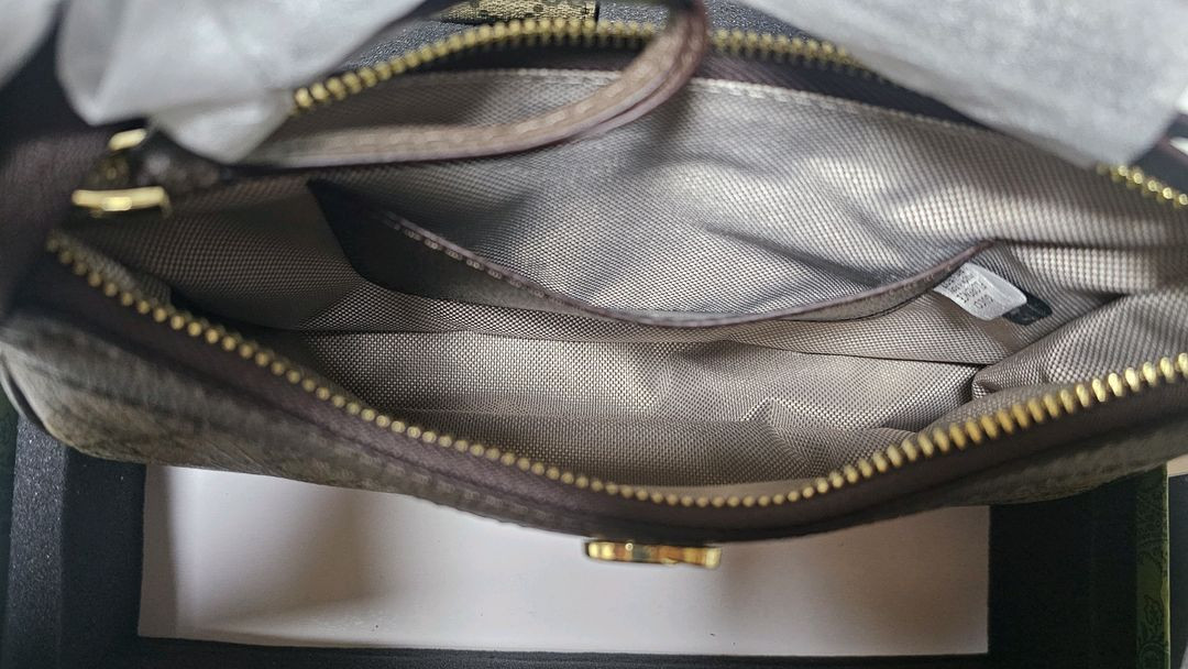 특가 최상 퀄리티 구찌 GG 캔버스 크로스백 + 카드지갑 + 키링 세트 새상품 이미지