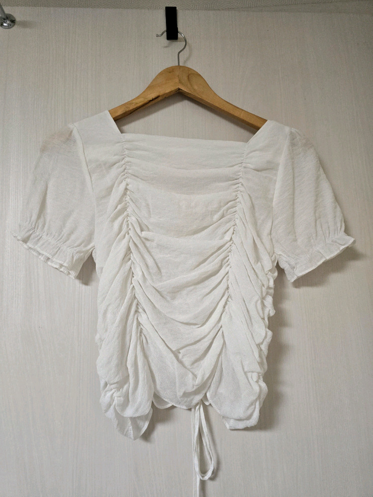 새)ReL 라엘 셔링 블라우스 ( 정가10만) 이미지