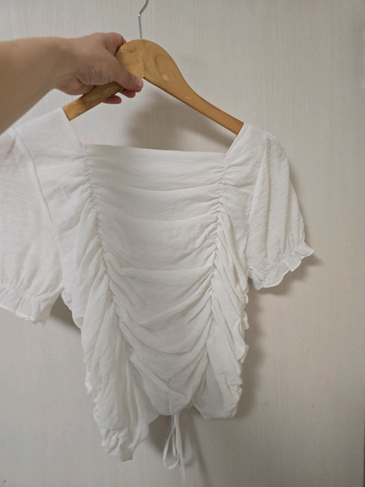 새)ReL 라엘 셔링 블라우스 ( 정가10만) 이미지