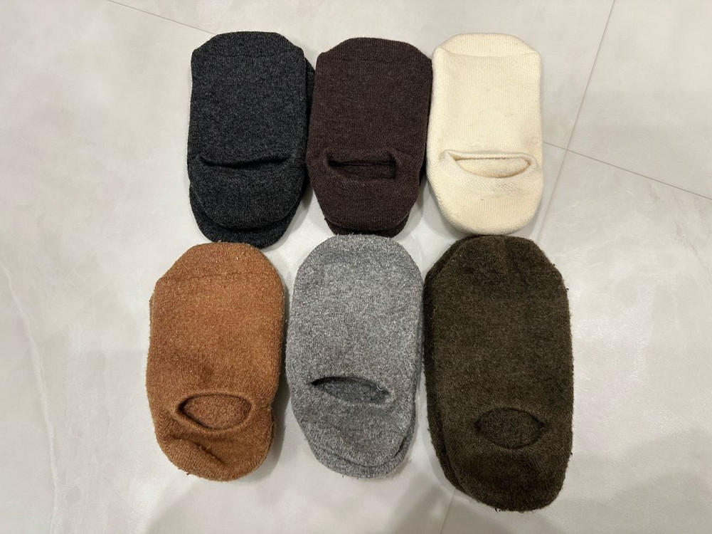 여성 램스울 덧신 6족 이미지