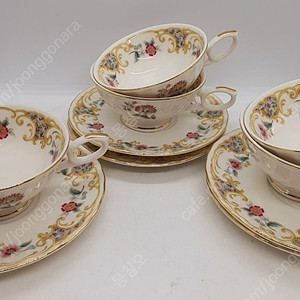 일본 게이또 본차이나 홍차잔 5셋트값택포함 이미지