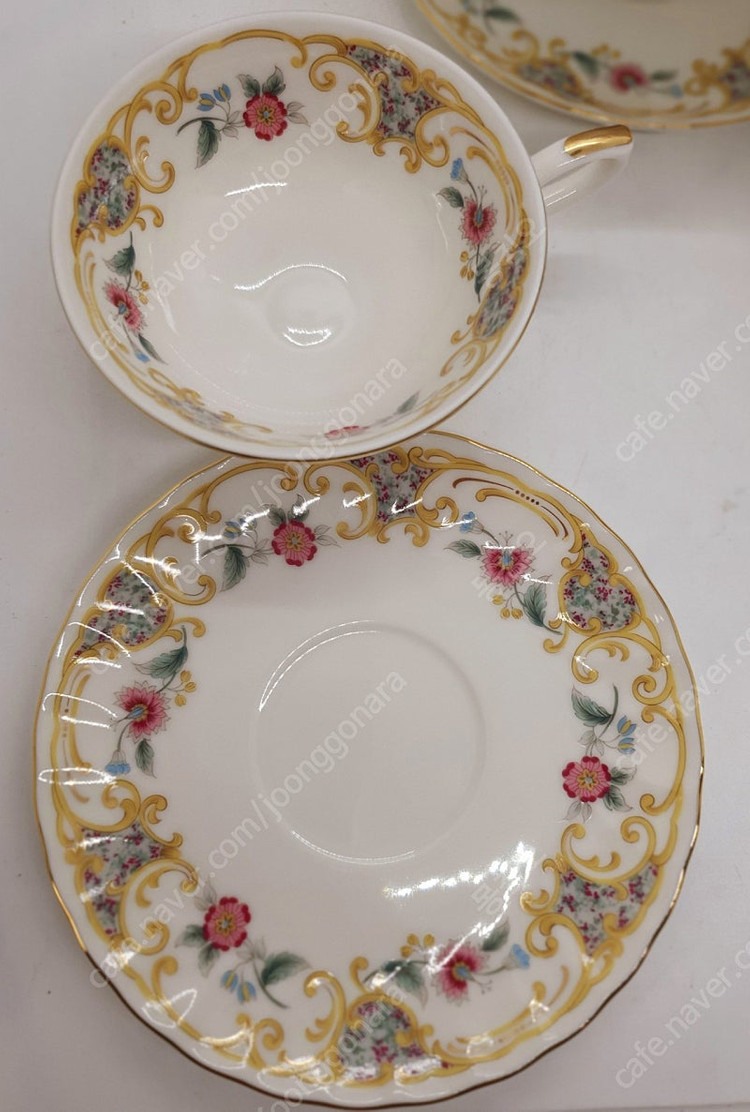 일본 게이또 본차이나 홍차잔 5셋트값택포함 이미지