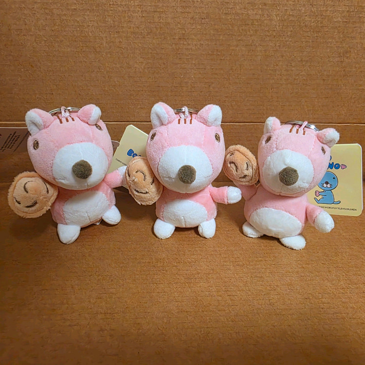 보노보노 포로리인형 키링 새상품 이미지