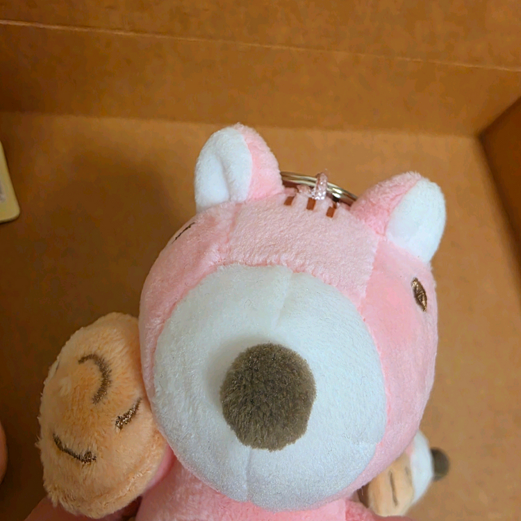 보노보노 포로리인형 키링 새상품 이미지