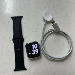 애플워치8스테인리스 41mm 실버 SS급 이미지