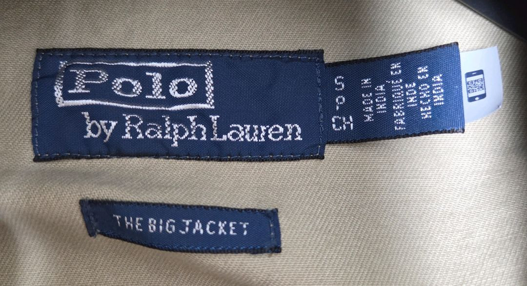 폴로랄프로렌 빅자켓 베이지색상 카키 s(100~105)사이즈 정품 판매 이미지