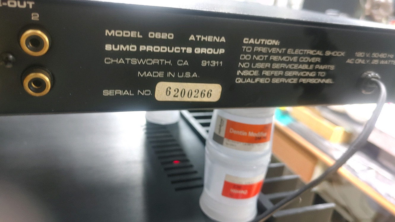 SUMO 아테나 프리 Polaris Class 28 파워앰프(USA) 이미지