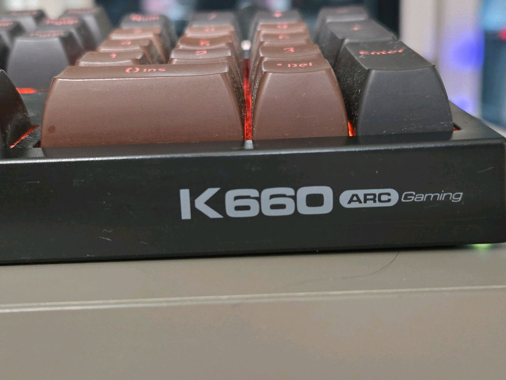 ARC K660 방수 광축 게이밍 키보드 이미지
