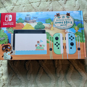 스위치 동물의숲 에디션 + sd카드 128기가 이미지