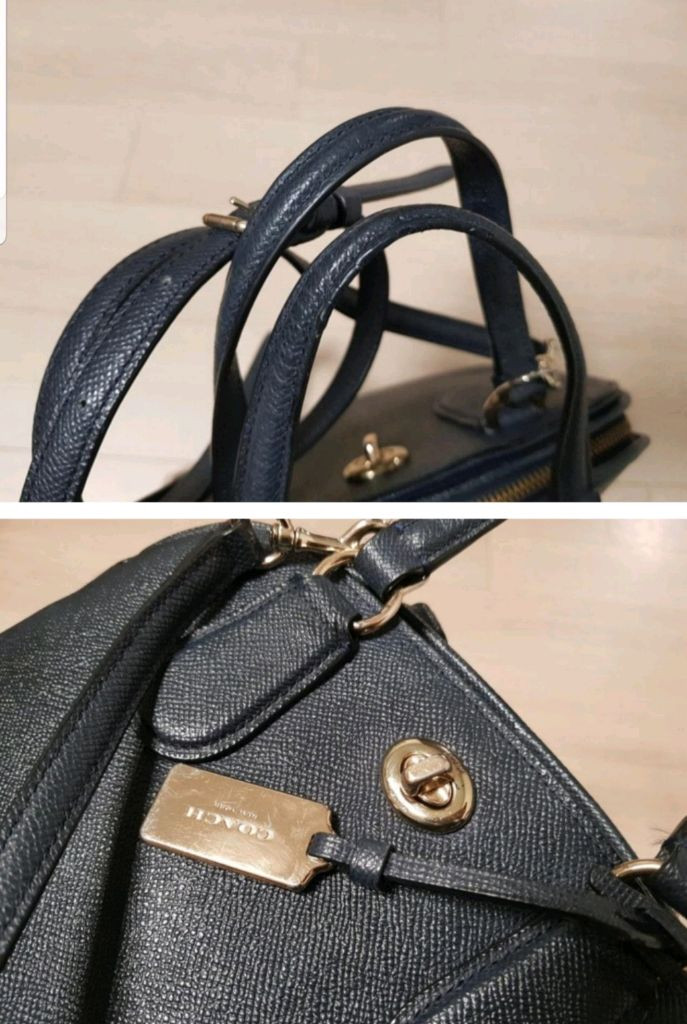 코치 금장턴락장식 사첼 3way백 이미지