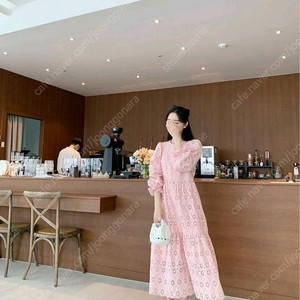 바이씨니 미미펀칭 원피스 (핑크) 이미지