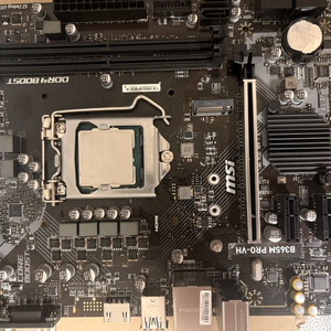msi B365M 메인보드 + i5-9600kf + 잘만 cnps9x옵티마쿨러 이미지
