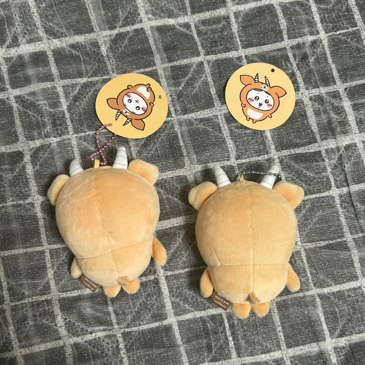 (정품) 먼작귀 치이카와 하치와레 임팔라를 쓴 치이카와 마스코트 임팔라 키링 인형 이미지