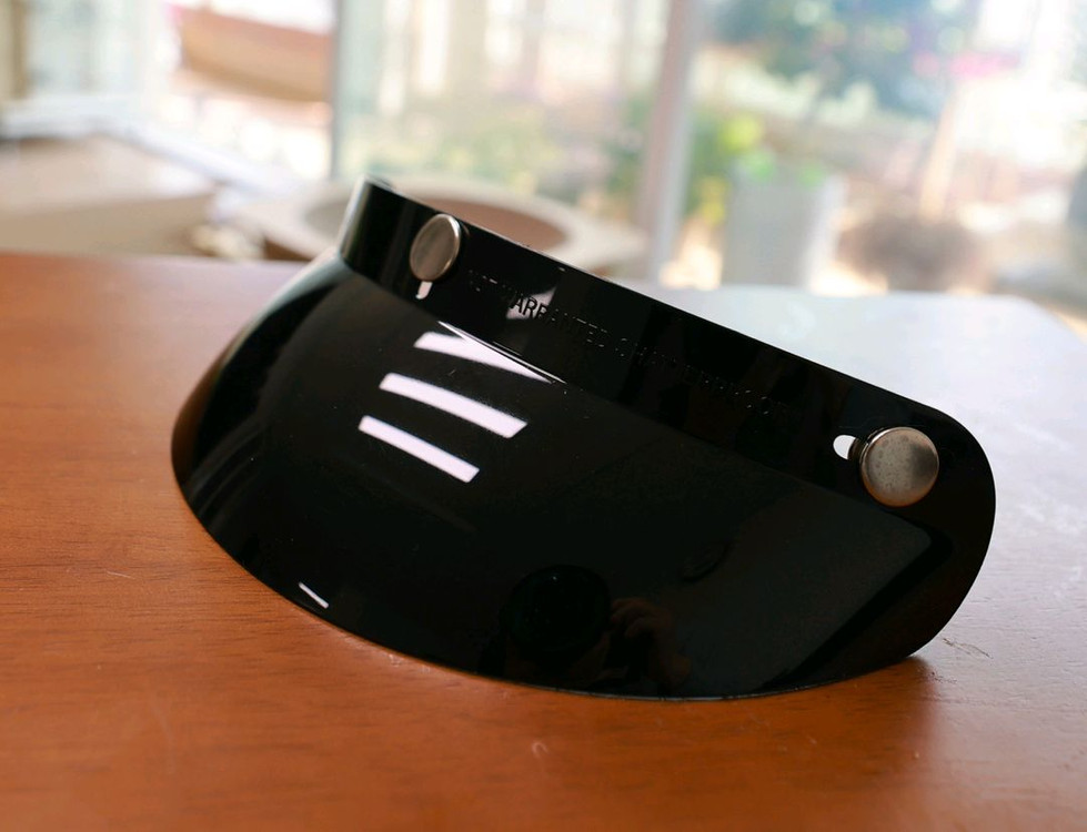 홍진 HJC 헬멧 CL-2 유광블랙 하프페이스 반모 오토바이 헬멧 + 쉴드 장착 이미지