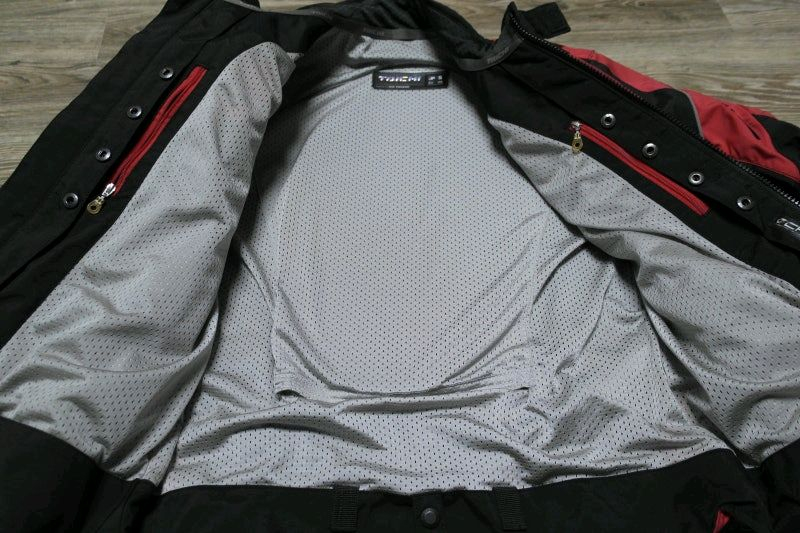 RS 타이치 텍스타일 자켓 S -검빨- 이미지