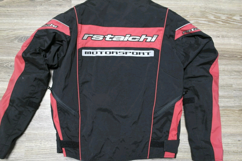 RS 타이치 텍스타일 자켓 S -검빨- 이미지