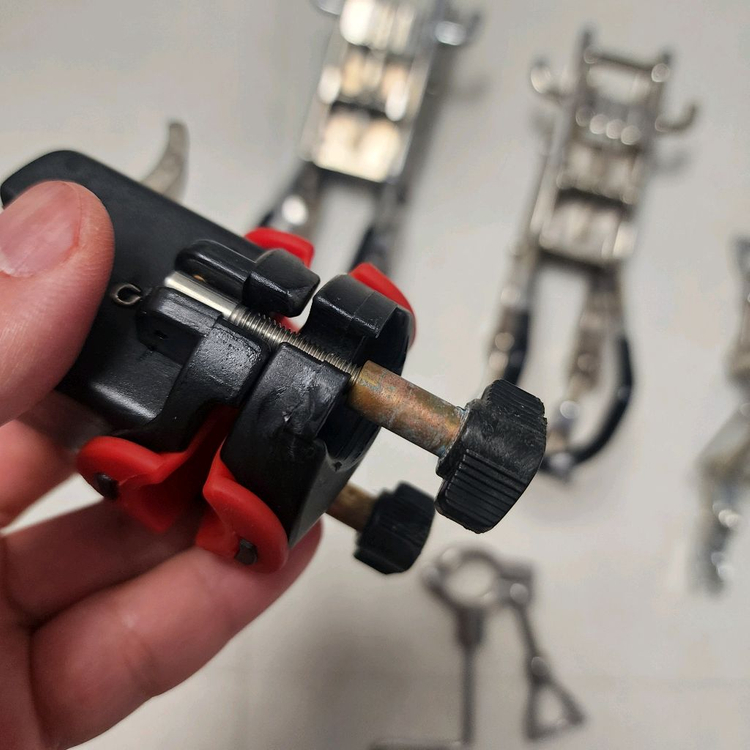 선상 낚시 거치대 받침대 세트 이미지