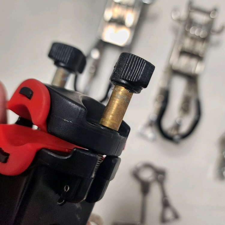 선상 낚시 거치대 받침대 세트 이미지