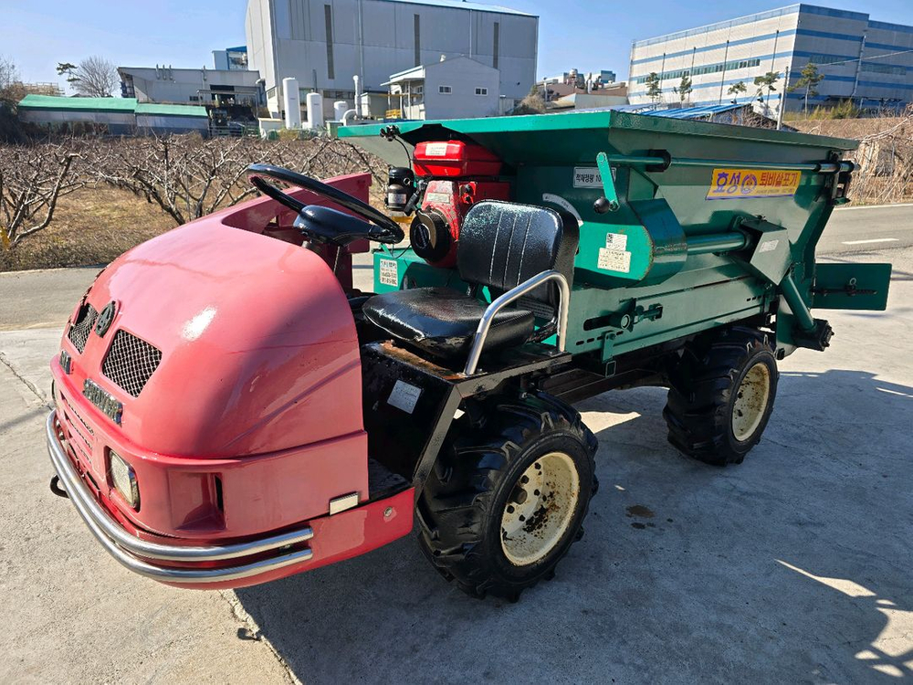 아세아 운반차 겸용 퇴비살포기 이미지