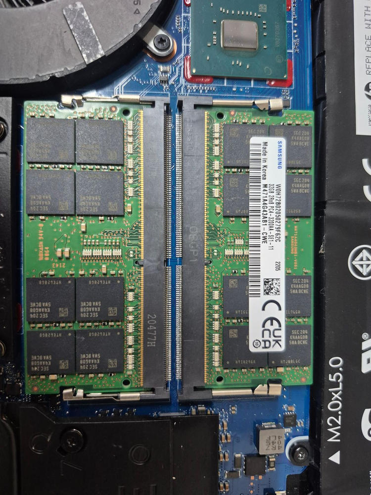 삼성 DDR4 64GB 노트북 메모리(32GBx2개) 일괄 이미지