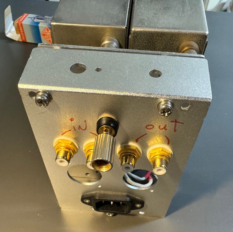 Siemens V78 진공관 포노앰프(MC 카트리지용) 이미지