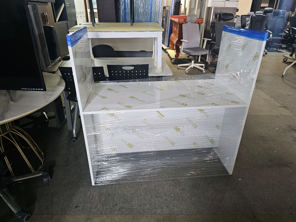 상담책상 카운터책상 인포 칸막이 제작 이미지