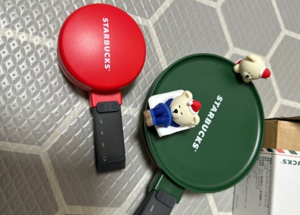 스타벅스 홀리데이 쿠키 피규어 스마트 타이머, 스톱워치 이미지