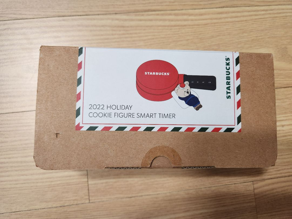 스타벅스 홀리데이 쿠키 피규어 스마트 타이머, 스톱워치 이미지