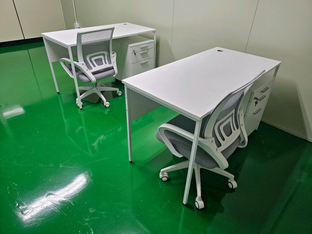 상담책상 카운터책상 사무용 책상 의자 중고 이미지