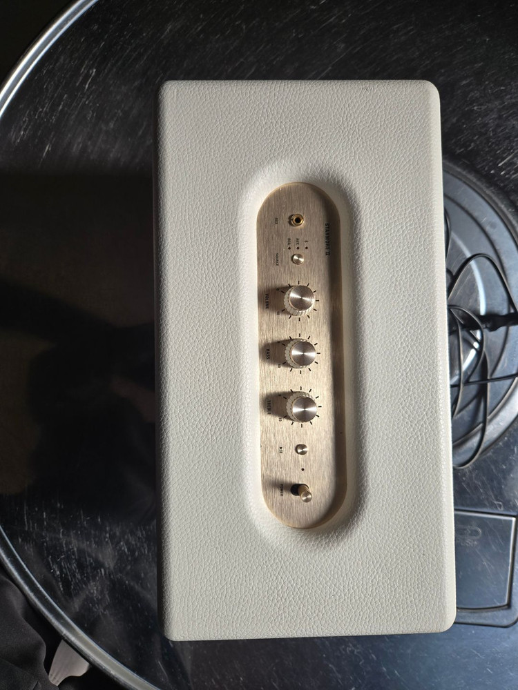 마샬 스탠모어2 블루투스 스피커 크림 이미지