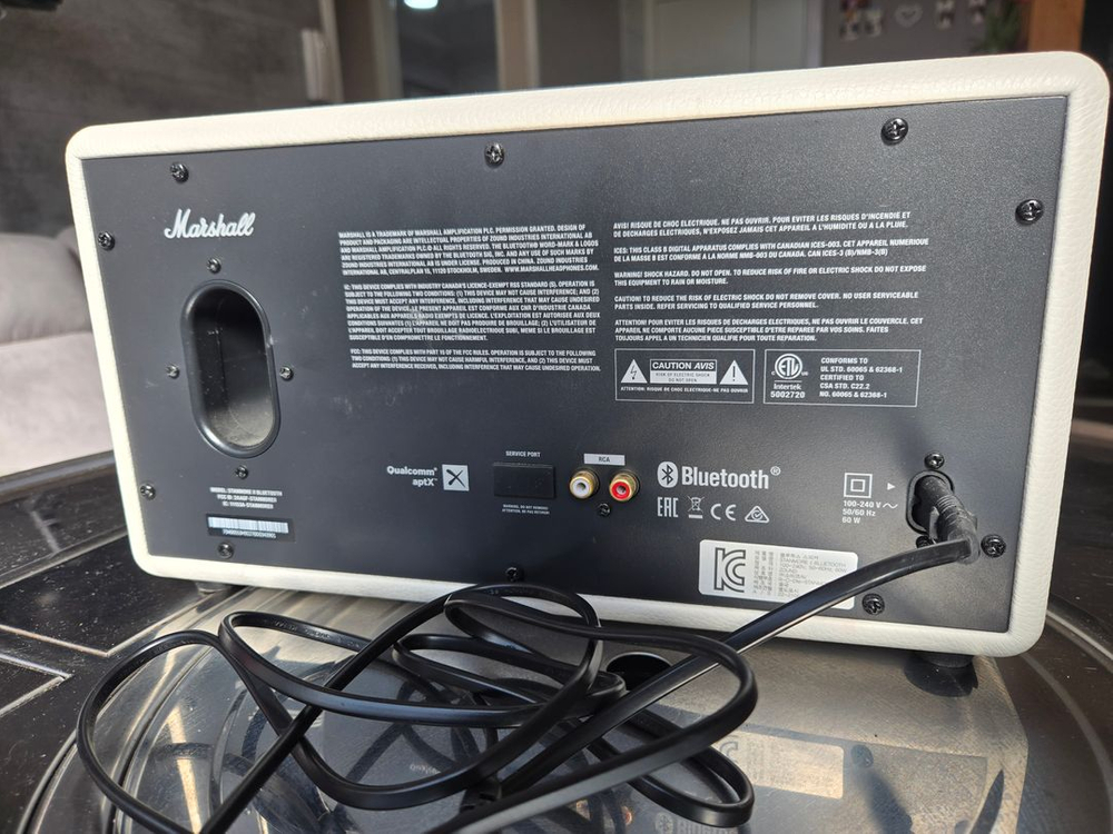 마샬 스탠모어2 블루투스 스피커 크림 이미지