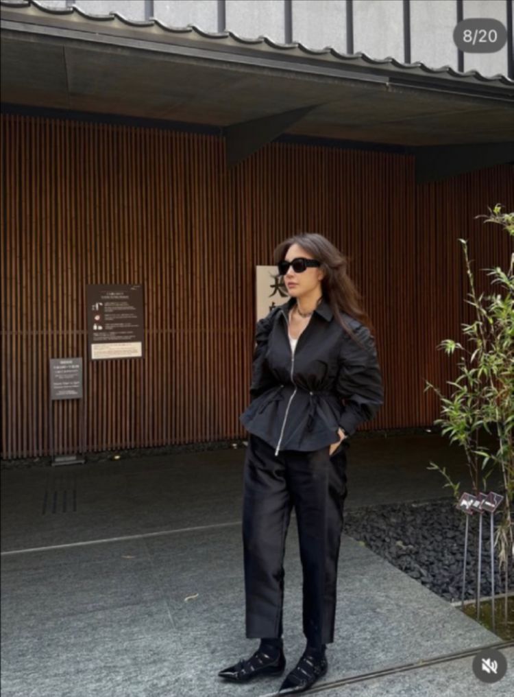 지요 배럴핏 팬츠 이미지