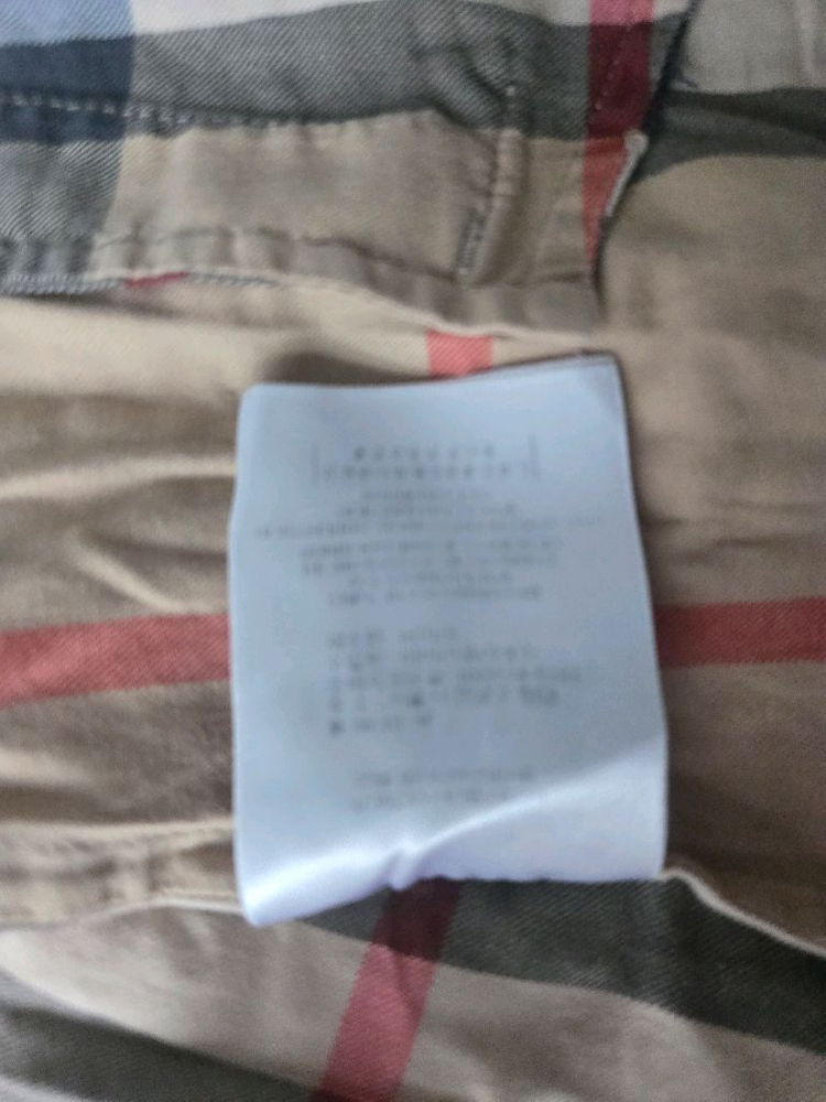 버버리 키즈 체크 원피스 8Y 이미지