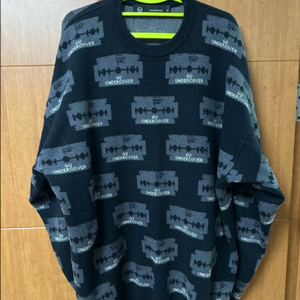 [XL] GU 언더커버 자카드 스웨터 이미지