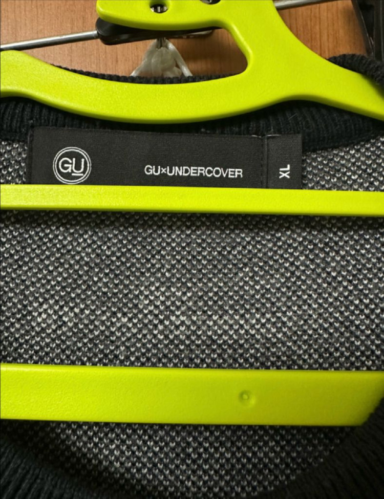 [XL] GU 언더커버 자카드 스웨터 이미지