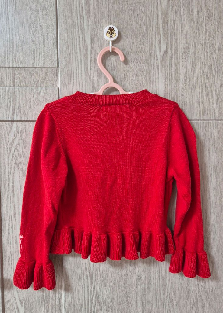 [거의새것]26ss 로아앤제인 체리팝 니트 가디건 이미지