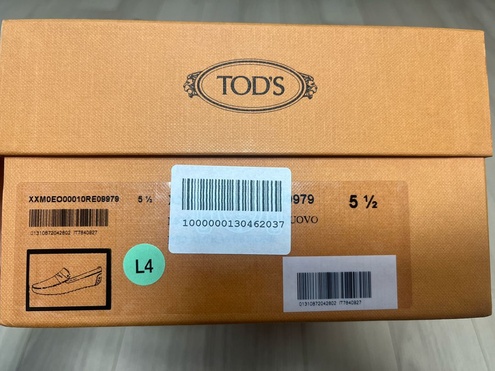 Tods 고미노 드라이빙슈즈 5.5(255사이즈) 이미지