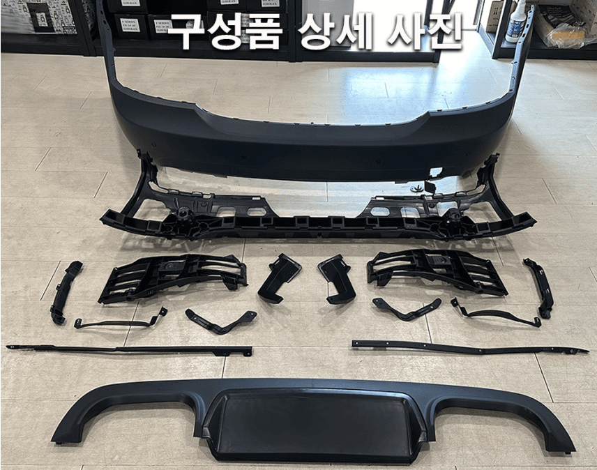 벤츠 S클래스 W221 후기형 S63 S65 AMG 뒷범퍼 이미지