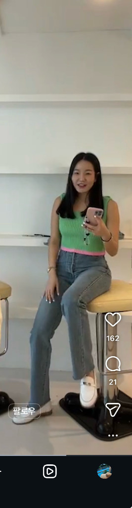 매니모어몽 데님 이미지